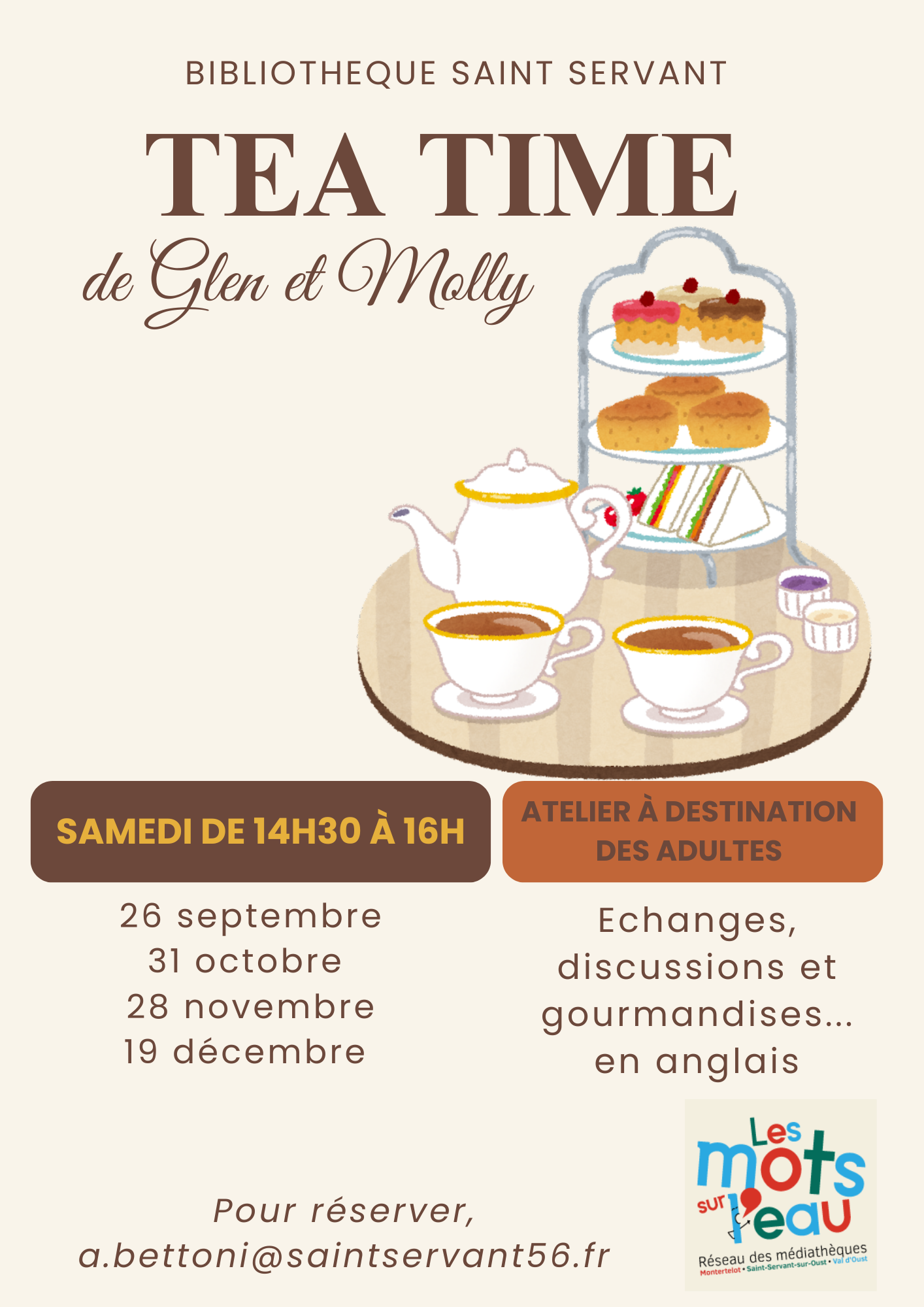 TEA TIME SEPT A DEC 2026